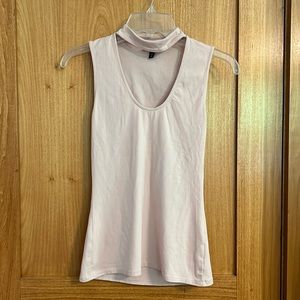 Express light pink tank, size XS